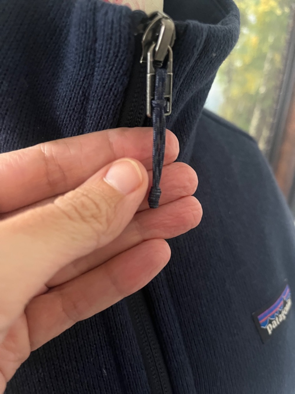 Patagonia Navy Full-Zip Nena Jacket - Picture 8 of 15